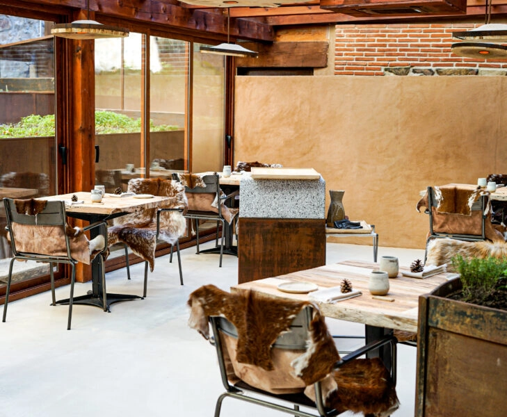 Restaurante Montia salon